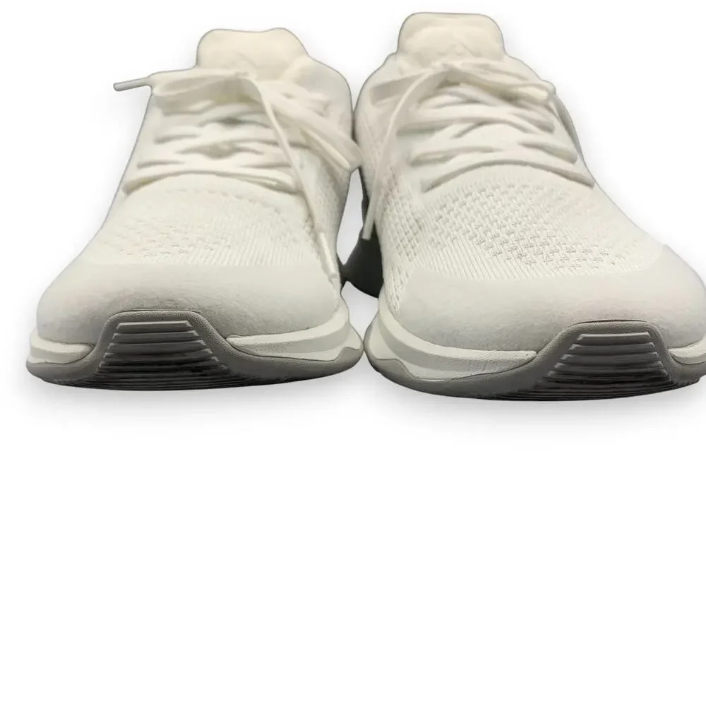 Fitflop Vitamin FFX Women Shoes Size 11 Knit Spring Heel Toe Urban White GB7-646
